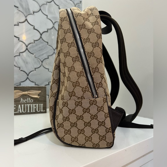 GUCCI TOP ZIP BACKPACK MONOGRAM - Picture 3 of 7